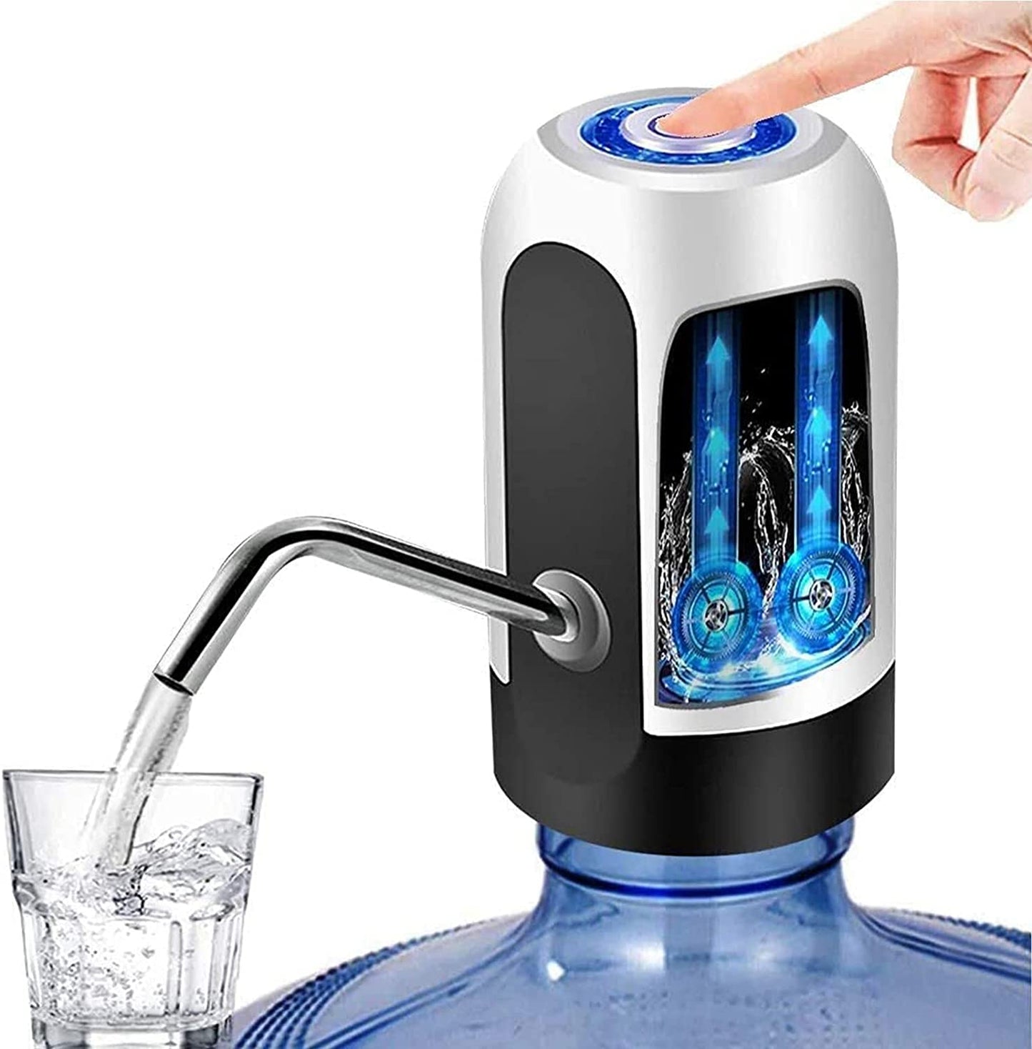 Automatic Rechargeable Electric Water Dispenser Pump – Portable One-Touch Bottle Pump