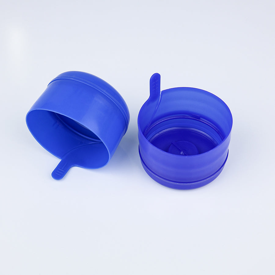 Aqua Zoom 19L water bottle cap for 5-gallon mineral water dispenser, reusable plastic water filter accessory.