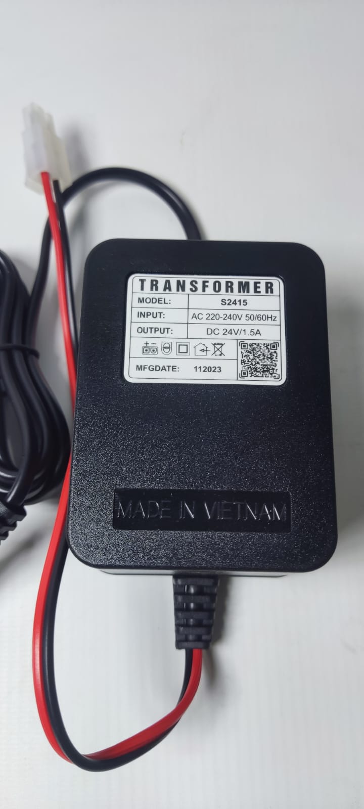 Aqua Zoom 24V DC 1.2A RO Adapter for 50/75/100 GPD reverse osmosis water booster pump, water filter accessory.