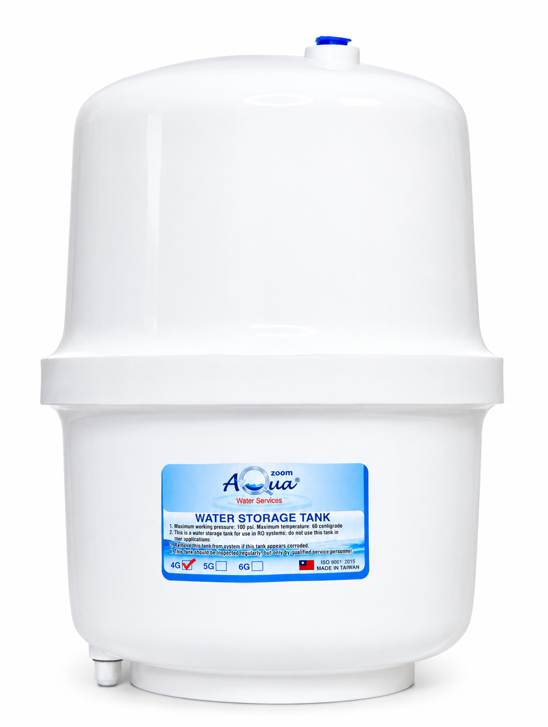 100 GPD 6 Stage RO Water Purifier Plant Made in Taiwan