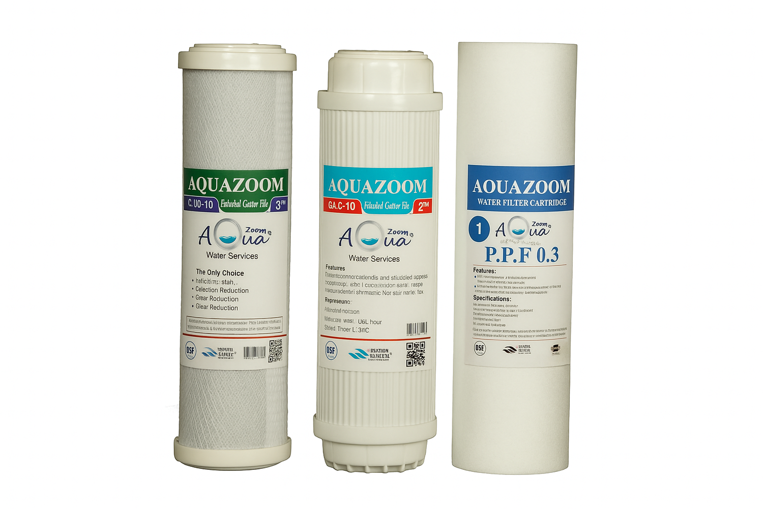 WATER FILTER CATRIDGE SET