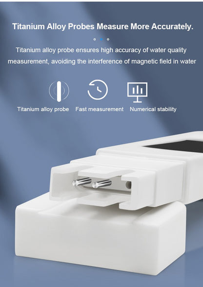 TDS Meter 3-in-1 Water Quality Tester – Digital TDS, EC & Temperature Pen