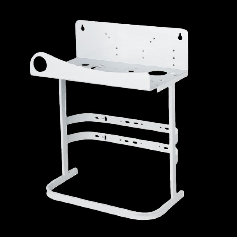 Aqua Zoom 10-inch RO water filter frame stand with pressure gauge hole for residential reverse osmosis systems and slimline filter housings.