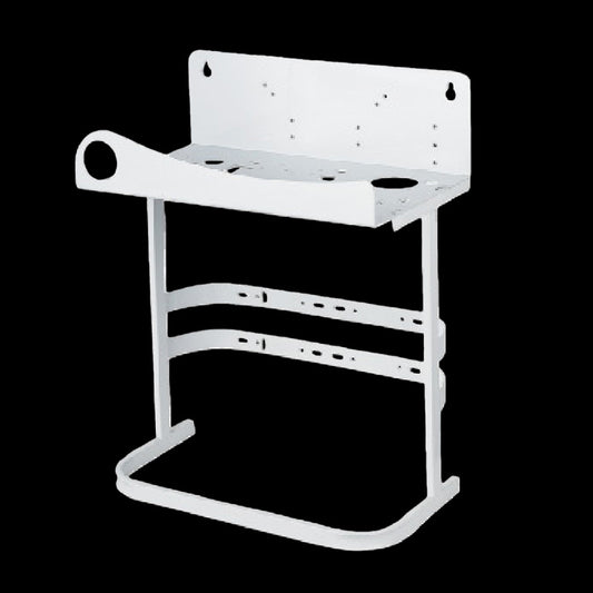 Aqua Zoom 10-inch RO water filter frame stand with pressure gauge hole for residential reverse osmosis systems and slimline filter housings.