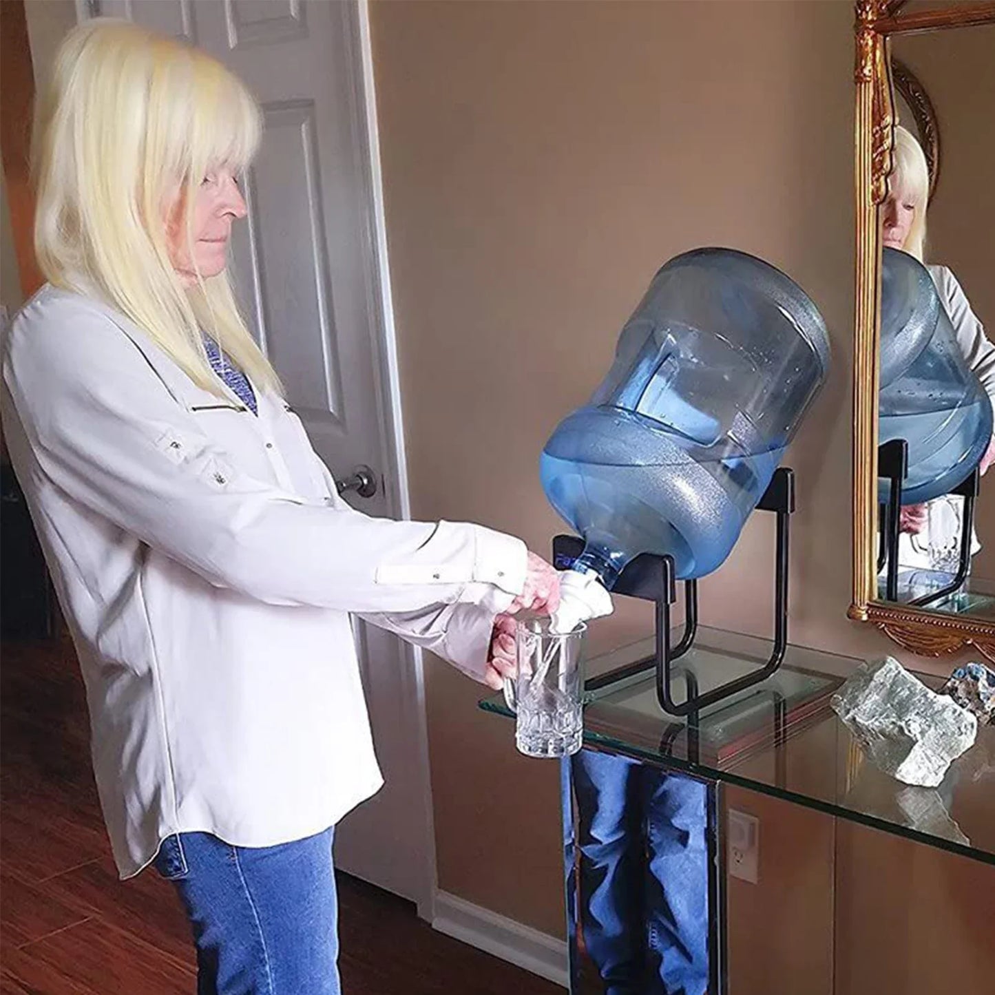 New Portable Plastic Small Water Dispenser Valve Eco-friendly Bottle Cap Reusable