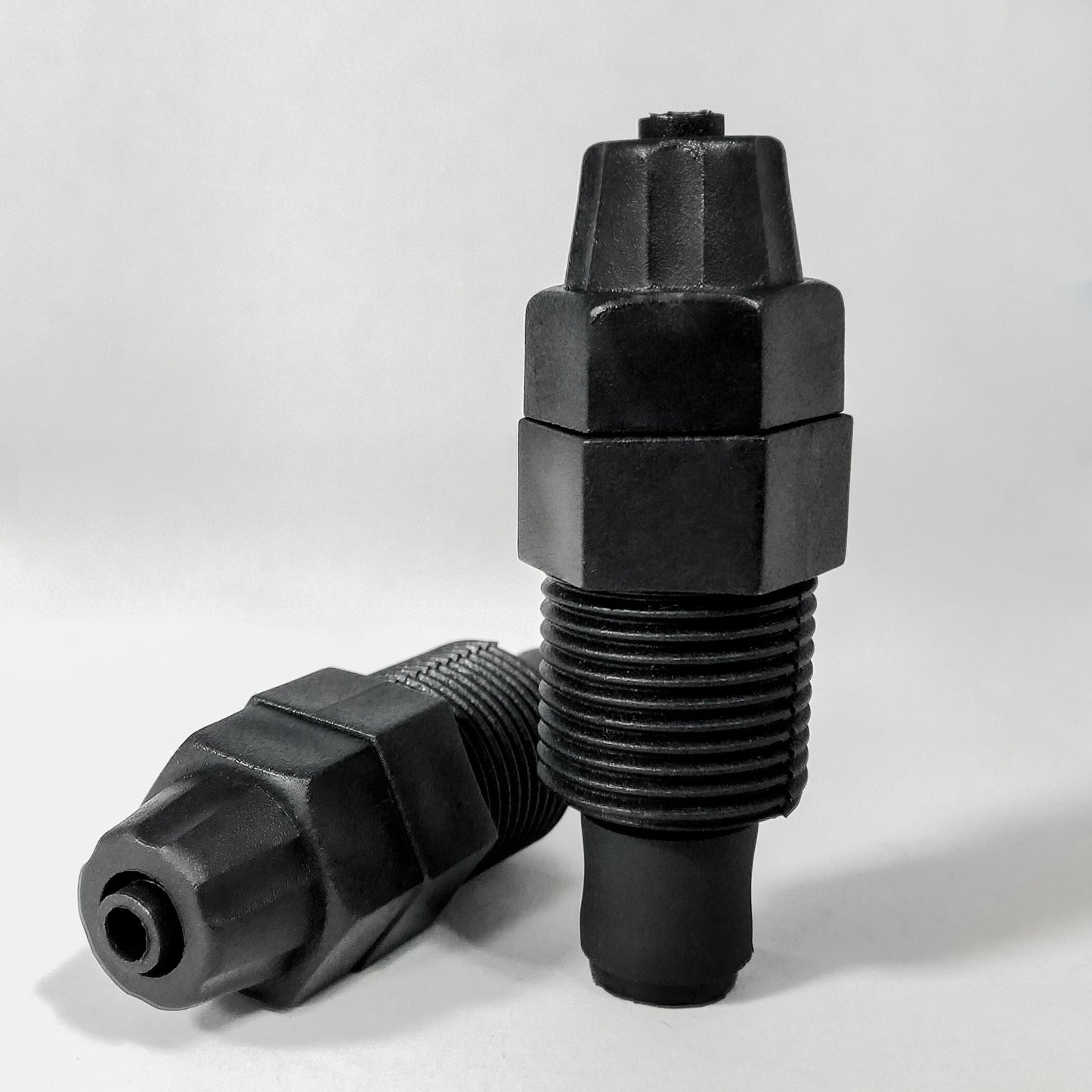 Aqua Zoom dosing pump accessories with injection valve and backflow prevention valve for chlorine dioxide generator water filter system.