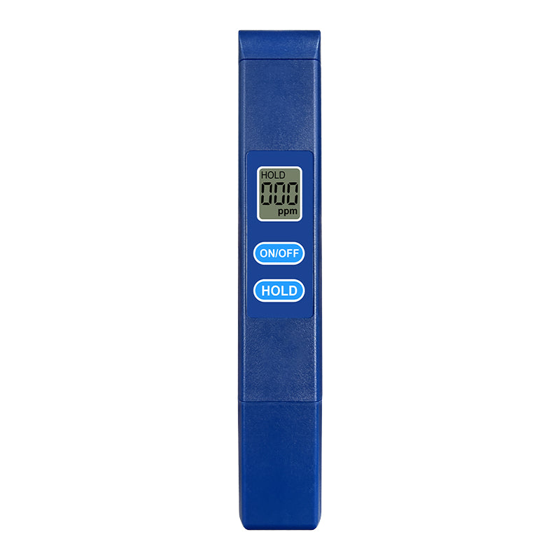 Aqua Zoom TDS water quality test pen with LCD display, portable digital water testing meter for measuring water purity.