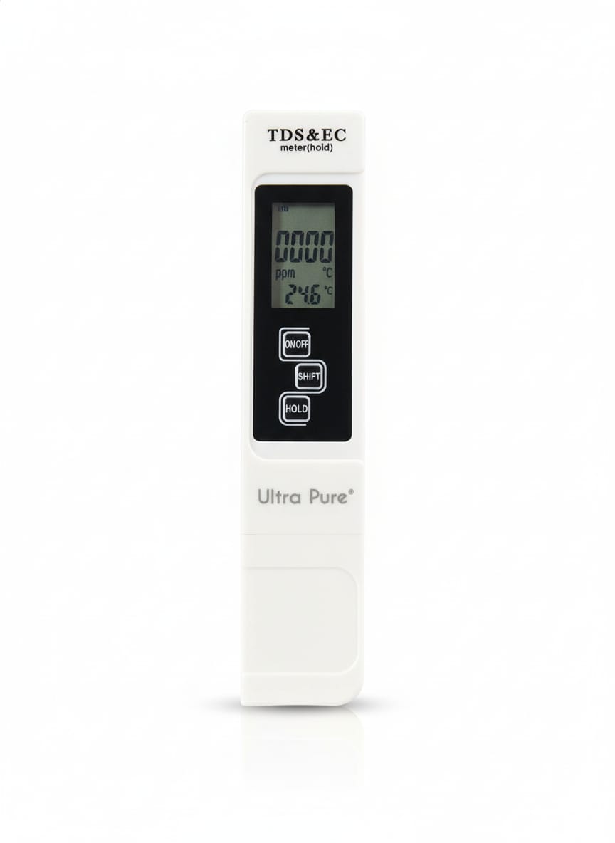 TDS Meter 3-in-1 Water Quality Tester – Digital TDS, EC & Temperature Pen