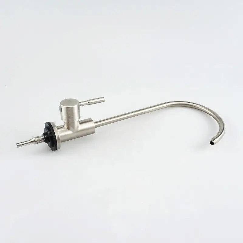 Aqua Zoom lead-free RO water filter faucet for reverse osmosis systems, showcasing the sleek chrome drinking water tap.