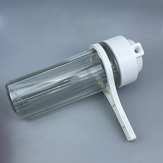 Aqua Zoom 10-inch water filter housing wrench for RO systems, with a durable grip for opening and maintaining water purifier filter bottles.