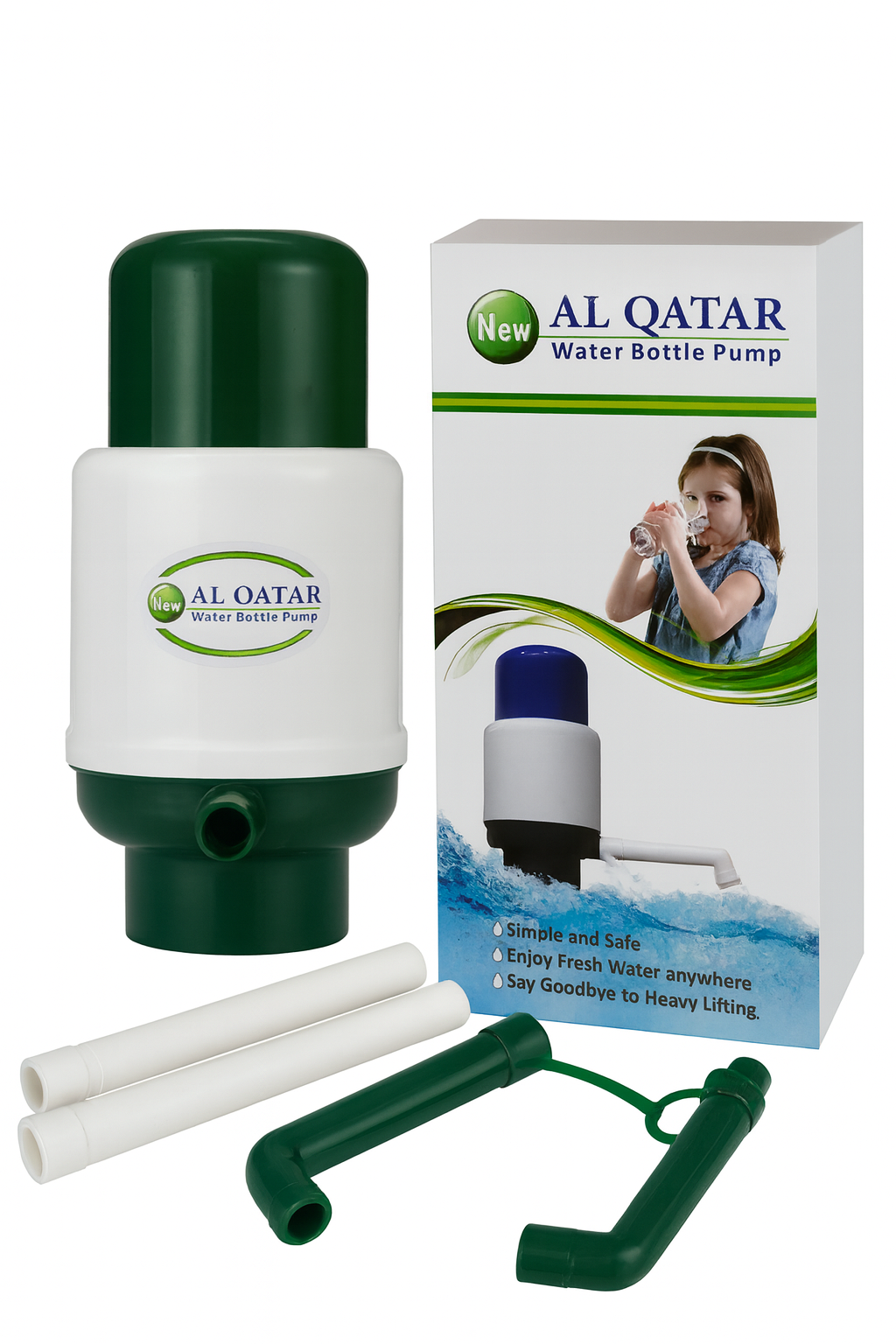 Al Qatar Water Bottle Pump – High-Quality 19L Dispenser for Home & Kitchen