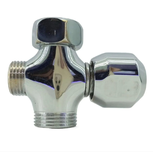 Aqua Zoom 2-way water valve for RO systems, inline on/off shut-off valve for water filters and filtration systems.