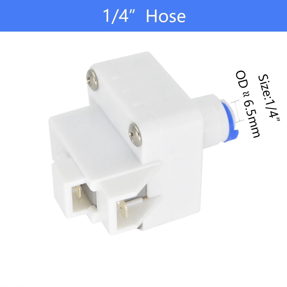 Aqua Zoom low pressure shut off switch for RO booster pump, 1/4 inch automatic pressure switch for reverse osmosis water systems.