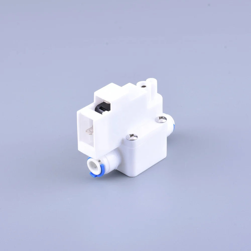 Aqua Zoom high pressure shut off switch for 1/4" RO booster pump, automatic pressure switch for reverse osmosis water purifier system.