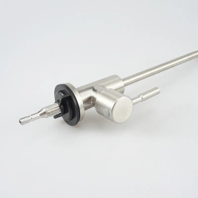 Aqua Zoom lead-free reverse osmosis water filter faucet with purifier drinking tap for RO systems, installed on a kitchen sink.