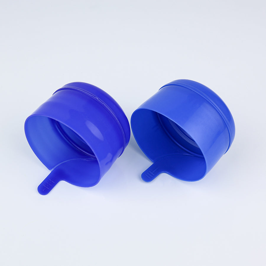 Aqua Zoom 19L reusable plastic water bottle cap for 5-gallon mineral water dispenser, part of water filter accessories.