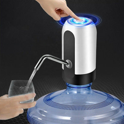 Automatic Rechargeable Electric Water Dispenser Pump – Portable One-Touch Bottle Pump