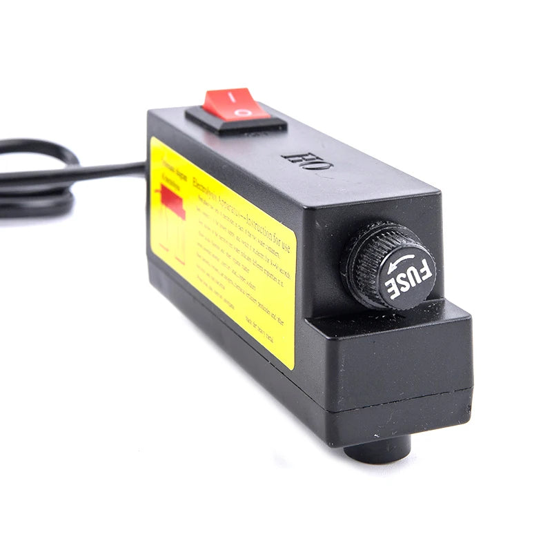 Aqua Zoom water testing meter used for measuring water purity and impurities in a clear handheld device.