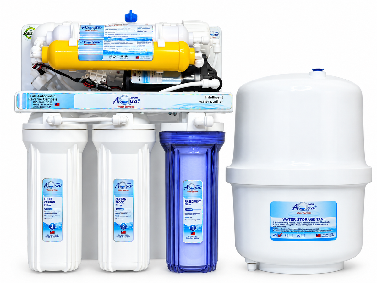 100 GPD 6 Stage RO Water Purifier Plant Made in Taiwan