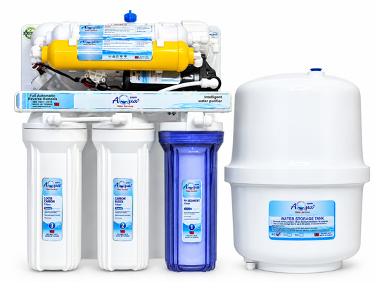 100 GPD 6 Stage RO Water Purifier Plant Made in Taiwan