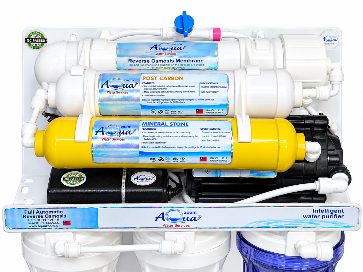100 GPD 6 Stage RO Water Purifier Plant Made in Taiwan