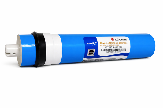 Aqua Zoom LG Chem 100 GPD RO membrane filter for water purifiers, German technology, high flow, 98% salt rejection, 2000 TDS capacity