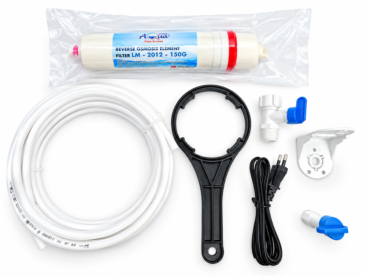 150 GPD RO Water Purifier Plant Made in Taiwan with Stand and Pressure Gauge