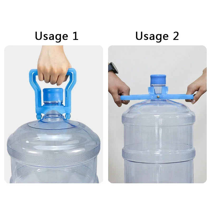 Aqua Zoom 2026 Heavy Duty Water Bottle Lifter with thick handle, designed for 19L/20L mineral water bottles and gallon bottle carriers.