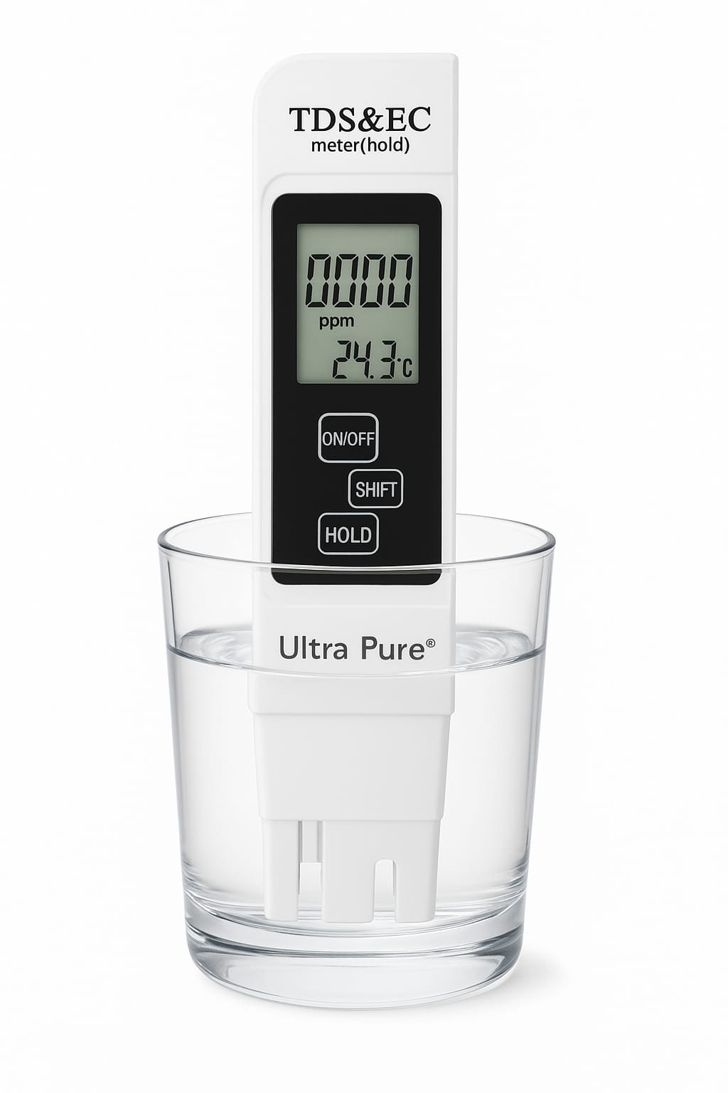 Digital TDS Meter 3 in 1 Water Quality Tester for Drinking Water RO Water EC and Temperature