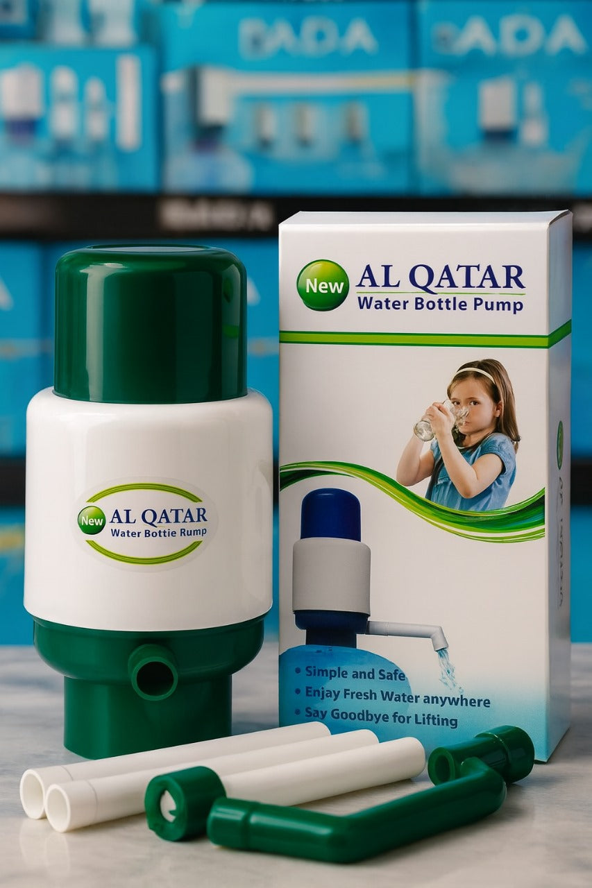 Al Qatar Water Bottle Pump – High-Quality 19L Dispenser for Home & Kitchen