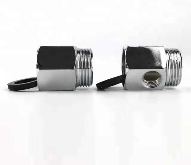 Aqua Zoom 3/4-inch quick-connect feed water connector for reverse osmosis systems, durable plumbing fitting for water filters.
