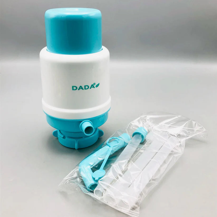 DADA Manual Water Bottle Pump – Easy Hand Press Dispenser for 19L Bottles