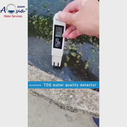 TDS Meter 3-in-1 Water Quality Tester – Digital TDS, EC & Temperature Pen