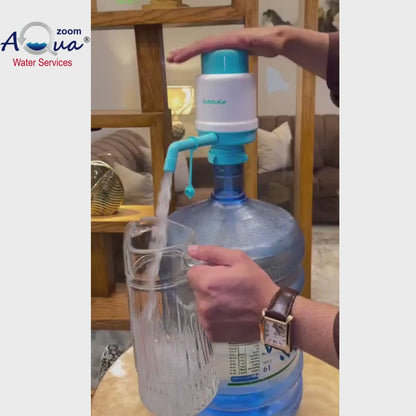 DADA Manual Water Bottle Pump – Easy Hand Press Dispenser for 19L Bottles